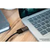 Good Connections Adapter USB 3.2 Gen.1 3.0 Plug C an USB-A Socket galvanized metal enclosure (USB-AD302)