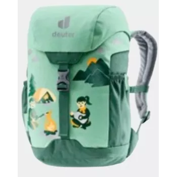 School backpack Deuter SchmusebärL Green Polyethersulfone PES 254x127x330.2mm