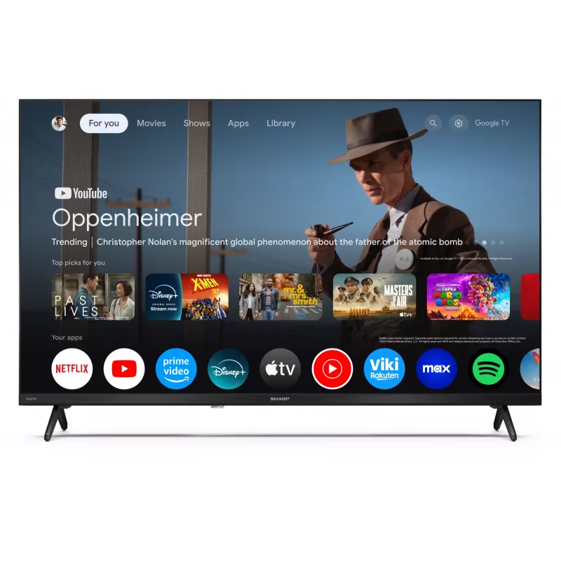 Sharp 32HF2265E TV 81.3 cm (32 inch) HD Smart TV Wi-Fi Black