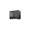Computer case DeepCool CH160 PLUS Small Form Factor SFF ATX/mATX, tempered glass, USB-C, black