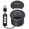 USB Hub GRAUGEAR G-THUB-AU-60 USB 3.2 Gen 1 Type-A Black