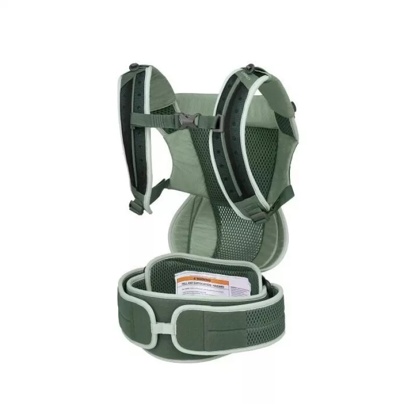 Child carrier Osprey Poco Soft (model 10006178/818/O/S) in green — framed toddler carrier for hiking