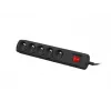 Power strip ARMAC ARC 5 — 5 sockets, 3 m cable, black