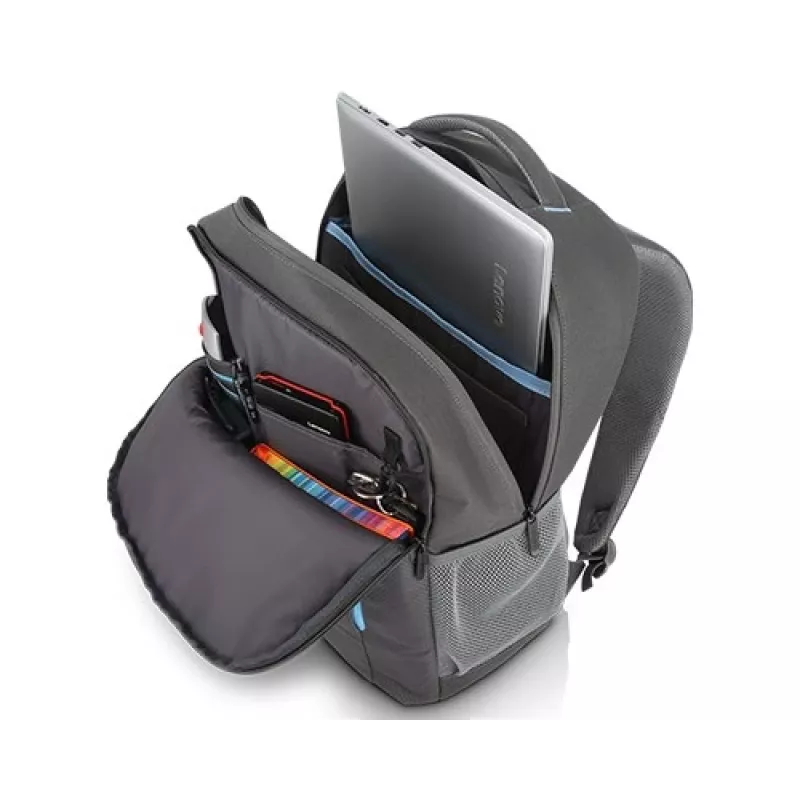 Backpack Lenovo B515 39.6 cm (15.6 inch) — polyester, black/grey, 440×325×120 mm, 700 g
