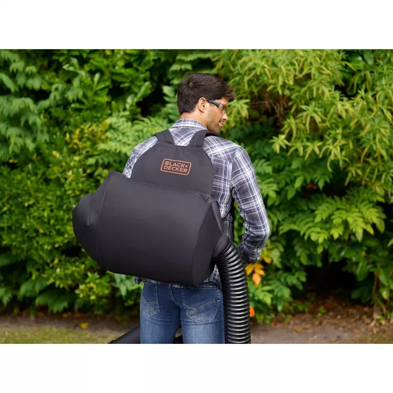 3-in-1 garden vacuum cleaner/blower and shredder/ 2900W,390km