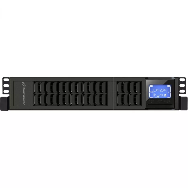 PowerWalker VFI 2000CRM LCD Double-conversion (Online) 2 kVA 1600 W 4 AC outlet(s)