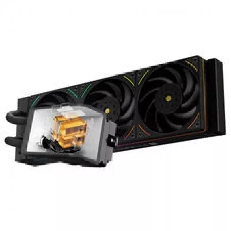 Thermalright Wonder Vision 360 UB ARGB AiO-Liquid Cooling, ARGB, 6,67” OLED-Display – 360mm, black