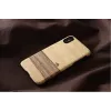 Phone case MAN&WOOD for iPhone X/XS — terra black, protective back cover