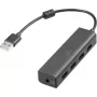 Renkforce RF-6382720 USB-Hub 4 Port USB-A USB 2.0 480 MBit/s Black RF-USBH-110 (RF-6382720)