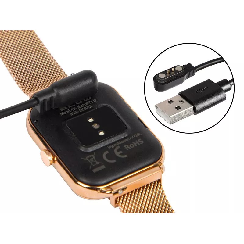 Smartwatch X16 Bluetooth pink