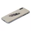 Smartphone case man and wood for iPhone XS Max — Indian White