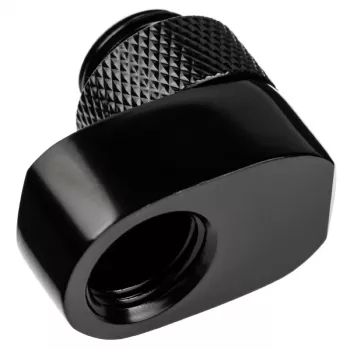 Fitting Alphacool 17601 — brass computer cooling system fitting, black, 1 pc