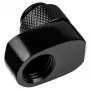 Fitting Alphacool 17601 — brass computer cooling system fitting, black, 1 pc