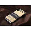 Smartphone case man and wood for iPhone X/XS — white ebony black