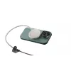 Wireless charger stand native union Snapstand Qi2 Standstone, indoor USB-powered, 1.5 m cable, light grey