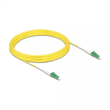 DeLOCK InfiniBand Fibre Optic Cable 10m LC LC/APC Yellow