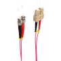 shiverpeaks BS77910/4. Cable Length: 3 m, Fibre Type: OM4, Connector 1: SC, Connector 2: ST, Core Diameter: 50 µm, Vollduplex, Cable Colour: Violet (BS77910/4)