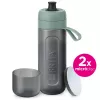 Brita Sports Water Filter Bottle Active Dark Green, Green