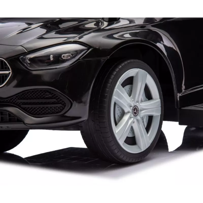 Ride-on push car milly mally Mercedes C-Class Black, model 6107