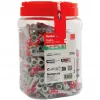 fischer Wall Plug DUOPOWER 10x50 BigBox Light Grey/Red 210 pieces resealable (570550)