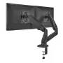 Monitor Arm up up Economical Interactive Counterbalance Dual Monitor Arm Matte Black VESA 75x75/100x100