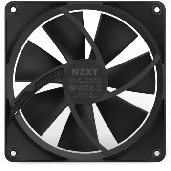 Case fan NZXT F140 RGB 14 cm Black, 500–1800 RPM, Fluid Dynamic Bearing, 4-pin, 18 LEDs