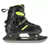 Nils Extreme NH18191 2IN1 Inline Skates BLACK/LIME SIZE. L (39-43) With Interchangeable Hockey Skates