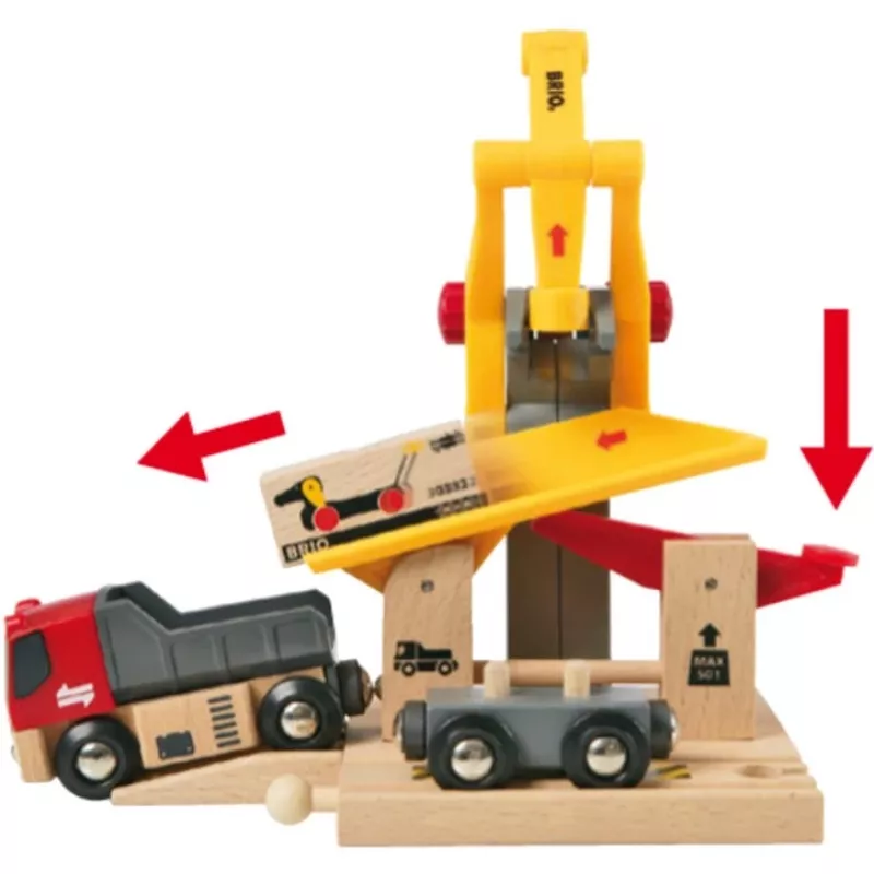 BRIO World Frachtverladestation cargo loading station play building