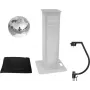 Mirror Ball Set EUROLITE 30 cm with variable stage stand and black cover