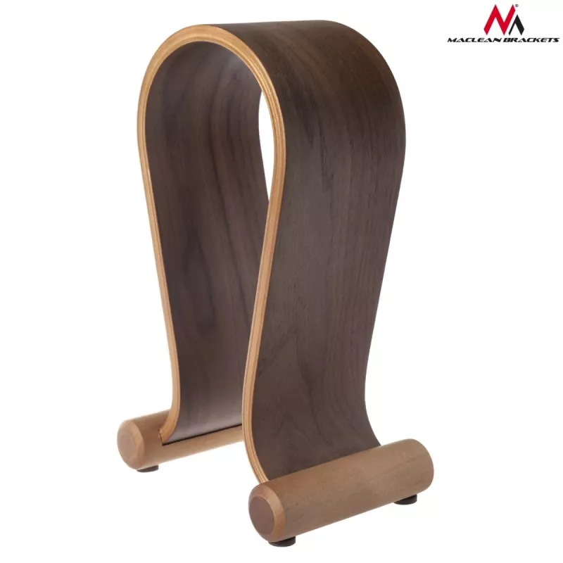 MC-815W, headphone holder, wood, 400 g, walnut