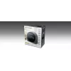 Clock radio Muse M-185 CR — FM/MW, 0.9 inch LED display, AC 230V with AAA battery backup, black