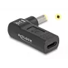 DeLOCK Adapter USB Type-C female to HP 4.8 x 1.7 mm male 90° angled