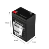 Battery AGM VRLA 6V 4,5Ah IP54