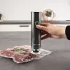 Hand-held vacuum sealer Rommelsbacher VAC 253/S, battery operated, anthracite, with 3 glass containers