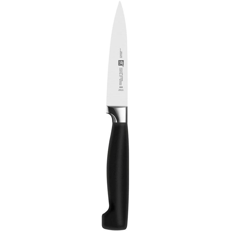 Knife/cutlery block set ZWILLING 35145-007-0 — 7-piece with chef's knife, paring knife, bread knife, kitchen shears, black block
