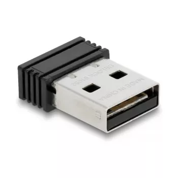 DeLOCK USB Dongle Wireless Barcode Scanner 2.4 GHz Black USB A