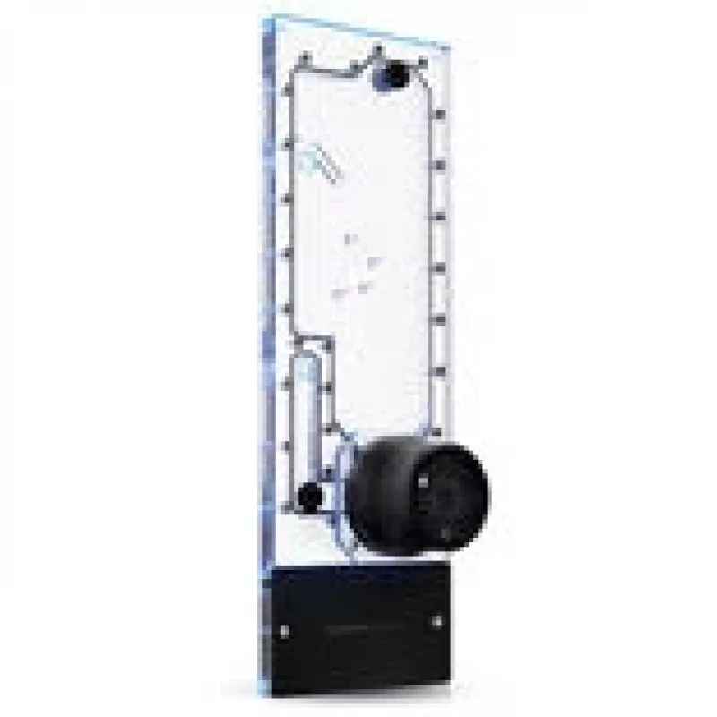 Reservoir Distroplate Singularity Phanteks NV9 D5 for D5 pump, custom water cooling distribution