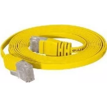 Networking Cable Tecline 1m Cat.6 Yellow U/UTP