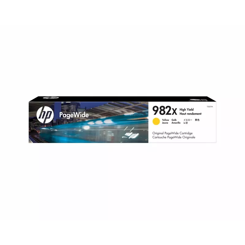 HP 982X High Yield Yellow Original PageWide Cartridge, Yellow, 1 pc(s), 16000 pages
