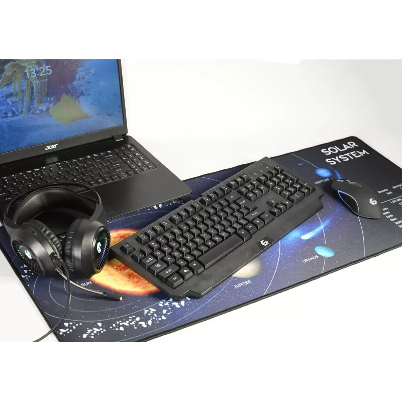 Gembird MP-SOLARSYSTEM-XL-01 Gaming mouse pad extra large\Cosmos\ 350 x 900