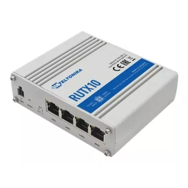 Teltonika RUTX10 wireless router Gigabit Ethernet Dual-band (2.4 GHz / 5 GHz) White