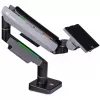 Thermaltake GEA-MSR-SMSBLK-01 monitor mount stand 124.5 cm 49 inch Desk Black Grey