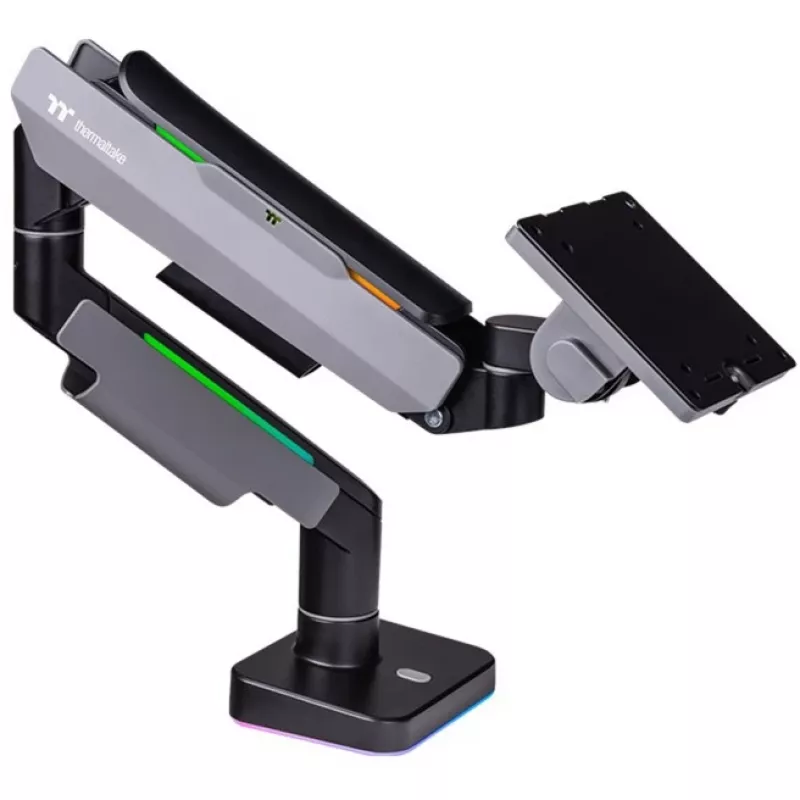 Thermaltake GEA-MSR-SMSBLK-01 monitor mount stand 124.5 cm 49 inch Desk Black Grey