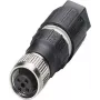 Wire connector PHOENIX-CONTACT 1641772 M12 4-pin straight sensor connector