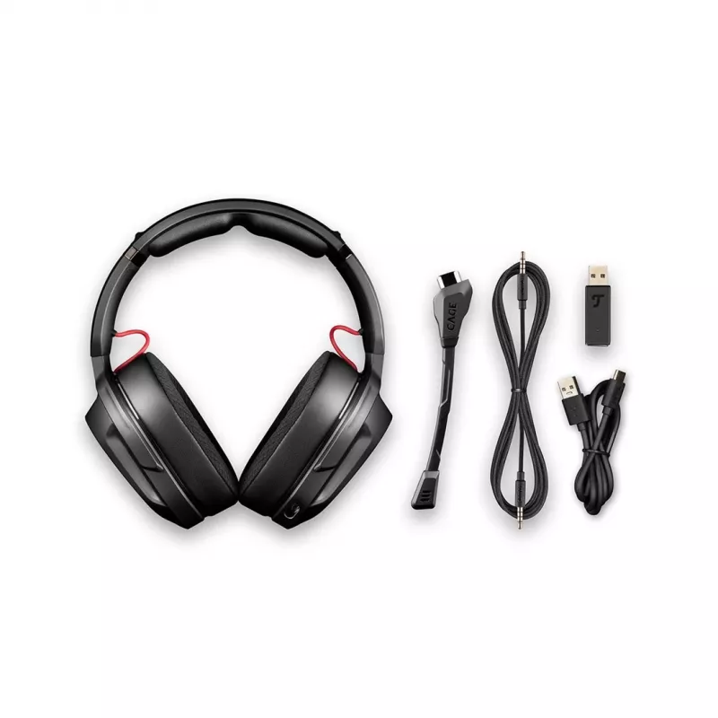 Teufel CAGE PRO Headset Wireless headband Gaming USB Type-C Bluetooth Black