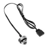XSPC ARGB LED Verschlussstopfen, G1/4, 5V 3Pin - chrome