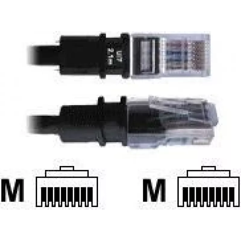 Network cable Patchsee Cat5e FTP 1.2 m, black