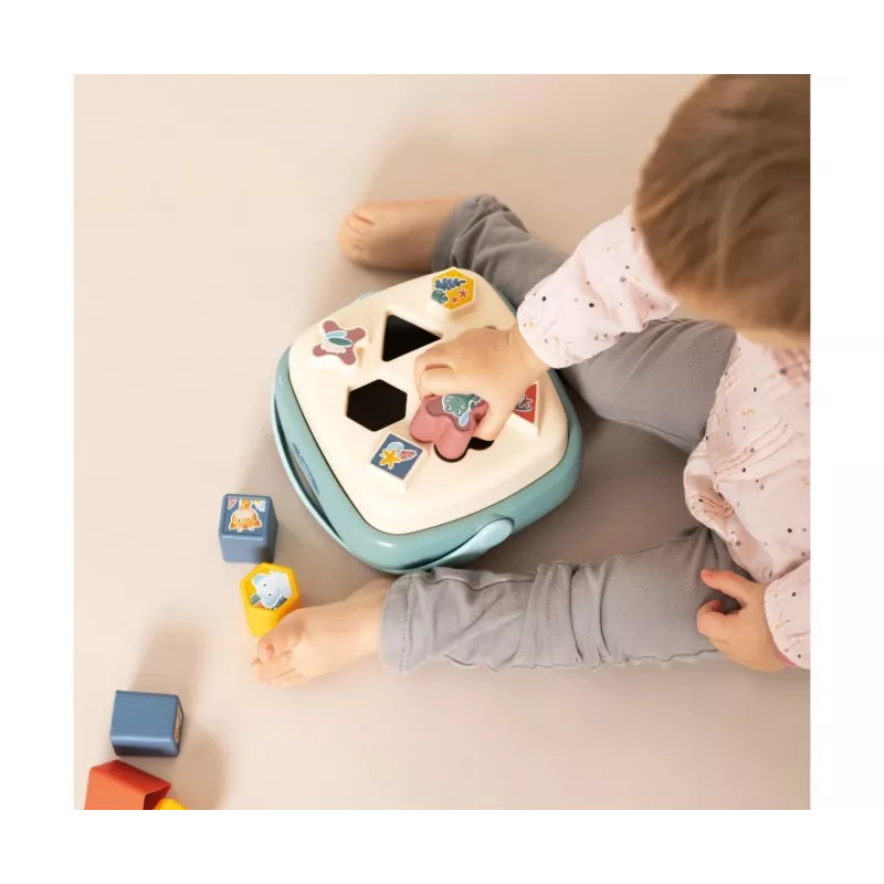 Shape Sorter Basket SMOBY 7600140323 with colorful shapes educational toy for toddlers