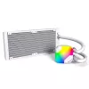 AIO water cooler Montech Hyper Flow ARGB 240 mm White — 240 mm radiator, ARGB lighting, white finish