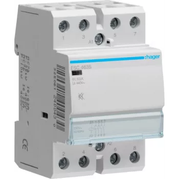 Contactor ESC463S 63A 4S 230V hum-free (ESC463S)